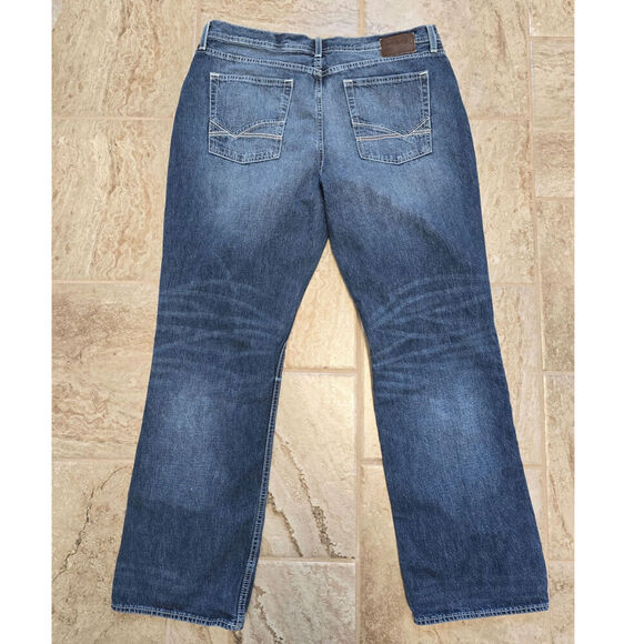 Buckle Men's Reclaim Relaxed Bootleg Jeans Size 40L - Picture 2 of 5